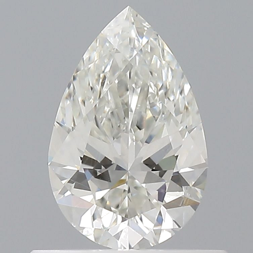 0.54 carat H-VS2 Natūralus Pear Deimantas (1)