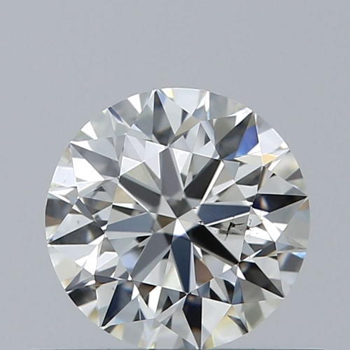 0.55 carat J-SI1 Excellent cut Natūralus Round Deimantas (1)