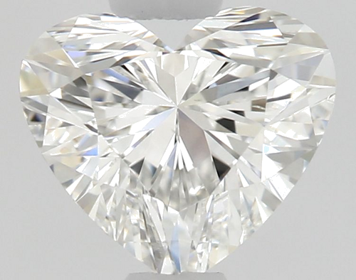 0.52 carat F-VS1 Natūralus Heart Deimantas (1)