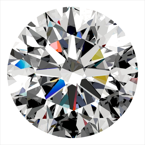 0.52 carat G-VS2 Excellent cut Natūralus Round Deimantas (1)