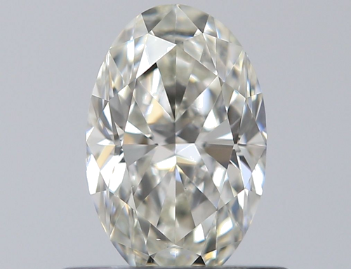 0.5 carat I-VS2 Natūralus Oval Deimantas (1)
