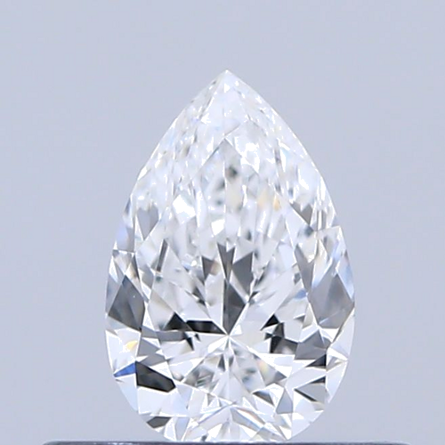 0.3 carat D-VVS1 Natūralus Pear Deimantas (1)