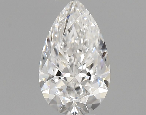 0.29 carat E-VVS1 Natūralus Pear Deimantas (1)