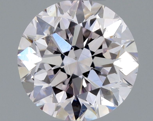 0.38 carat Faint Pink-SI1 GD cut Natūralus Round Deimantas (1)