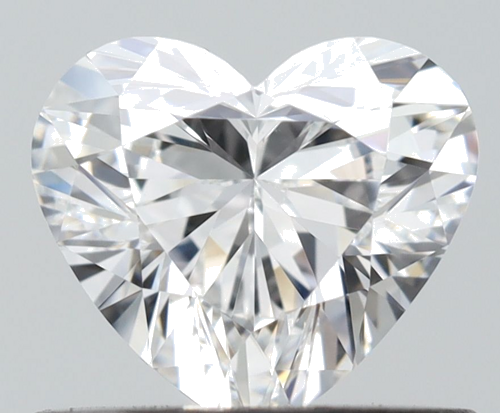 0.5 carat E-VS2 Natūralus Heart Deimantas (1)