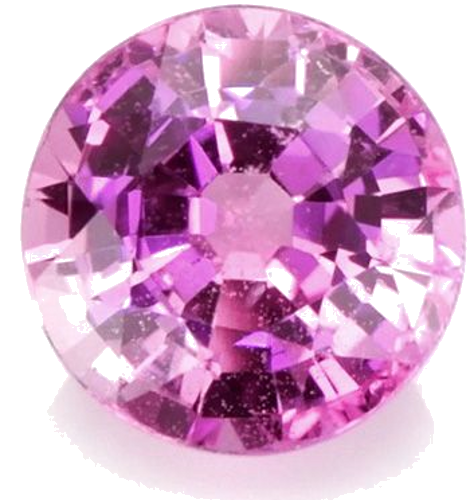 0.57 carat PINK Round Safyras (1)
