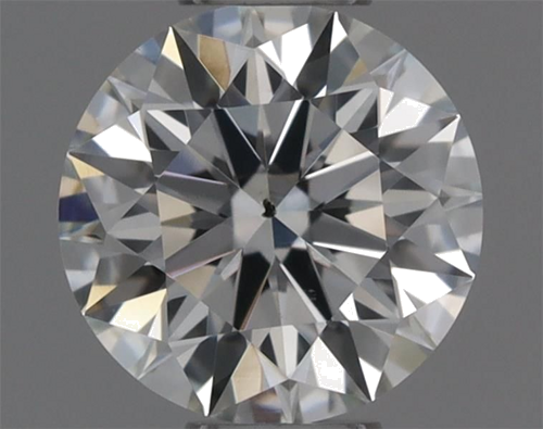 0.32 carat G-SI1 Excellent cut Natūralus Round Deimantas (1)