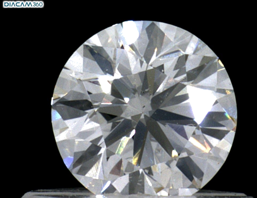 0.45 carat E-SI1 Very Good cut Natūralus Round Deimantas (1)