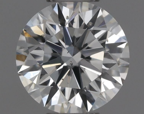 0.31 carat F-SI1 Excellent cut Natūralus Round Deimantas (1)