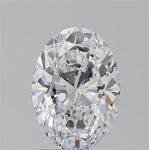 1.7 carat D-VS2 Natūralus Oval Deimantas (1)