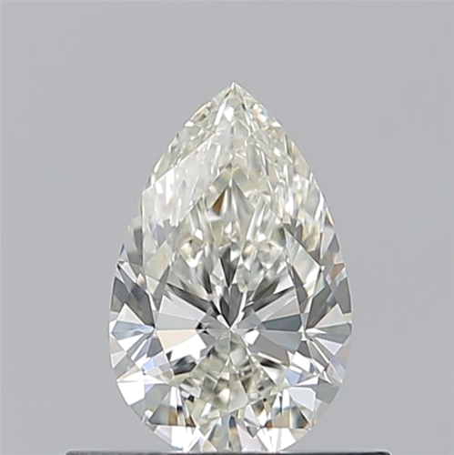 0.51 carat J-VVS2 Natūralus Pear Deimantas (1)