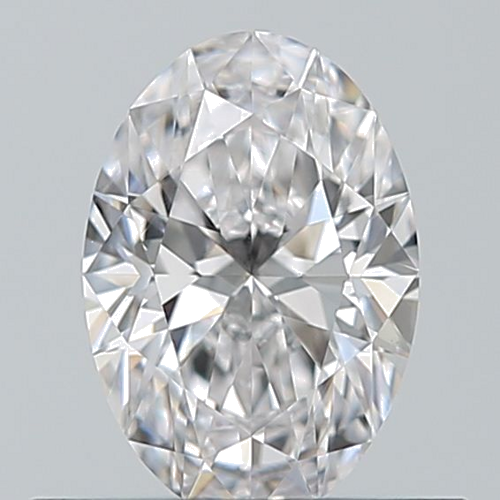 0.5 carat E-VS2 Natūralus Oval Deimantas (1)