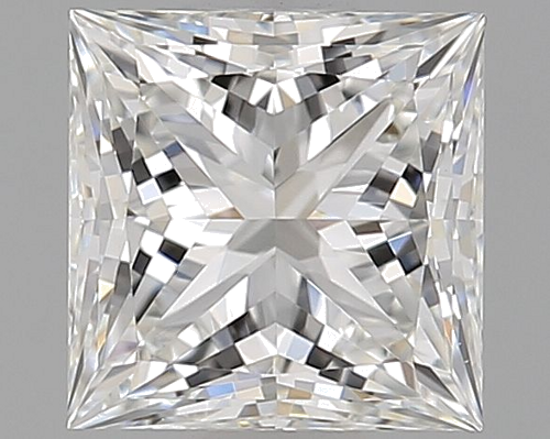 0.56 carat G-VVS2 Natūralus Princess Deimantas (1)