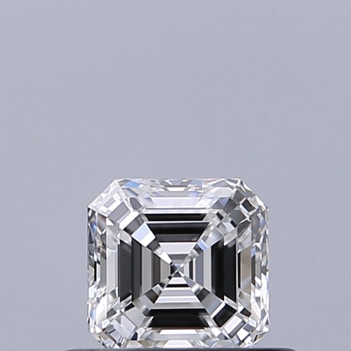 0.4 carat E-VVS1 Natūralus Asscher Deimantas (1)