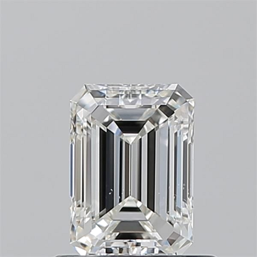 0.7 carat H-SI1 Natūralus Emerald Deimantas (1)
