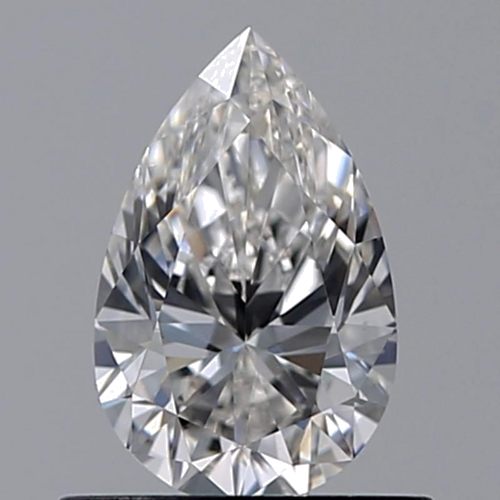 0.7 carat E-VS2 Natūralus Pear Deimantas (1)