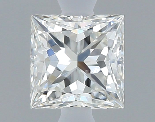 0.3 carat I-VS1 Natūralus Princess Deimantas (1)