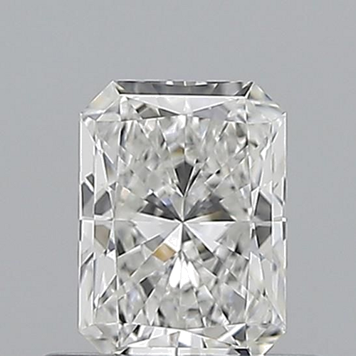 0.5 carat F-VVS2 Natūralus Radiant Deimantas (1)
