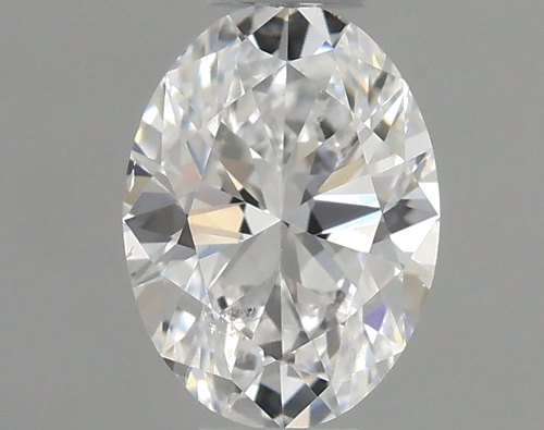 0.5 carat D-SI1 Natūralus Oval Deimantas (1)