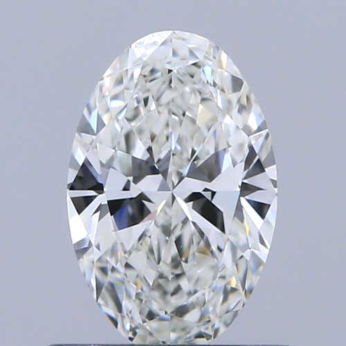 0.6 carat G-IF Natūralus Oval Deimantas (1)