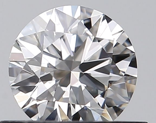 0.5 carat F-VVS1 Excellent cut Natūralus Round Deimantas (1)