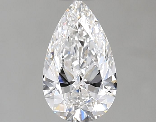 0.46 carat E-VVS1 Natūralus Pear Deimantas (1)