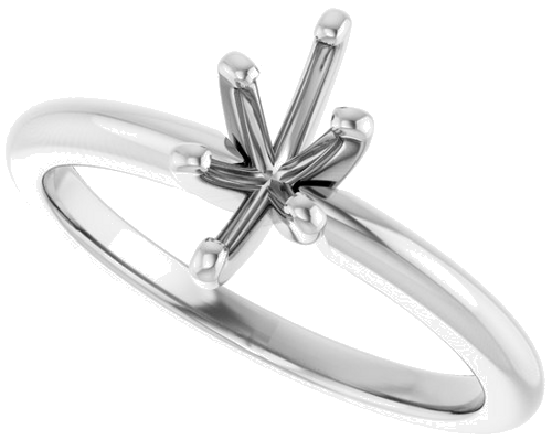 Sužadėtuvių Žiedas „Solitaire“ 585 Baltojo Aukso Marquise 8mm x 4mm (5)