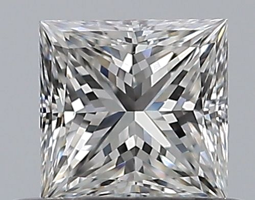 0.41 carat F-VS1 Natūralus Princess Deimantas (1)