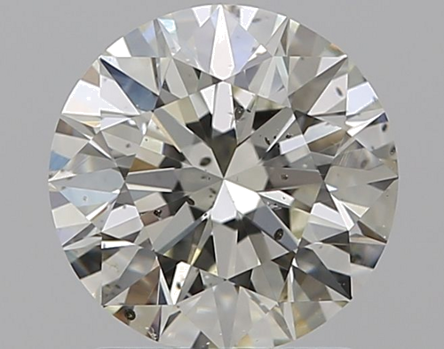 1.51 carat K-SI1 Excellent cut Natūralus Round Deimantas (1)