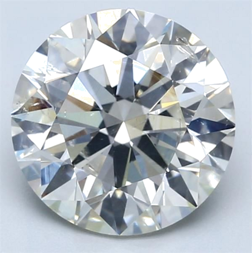 3.54 carat J-SI2 Excellent cut Natūralus Round Deimantas (1)