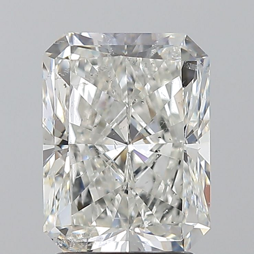 2.5 carat H-SI2 Natūralus Radiant Deimantas (1)