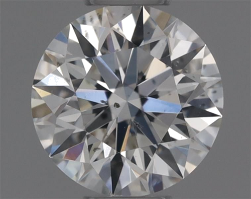 0.3 carat G-SI2 Excellent cut Natūralus Round Deimantas (1)
