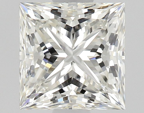 0.93 carat H-VVS2 Natūralus Princess Deimantas (1)