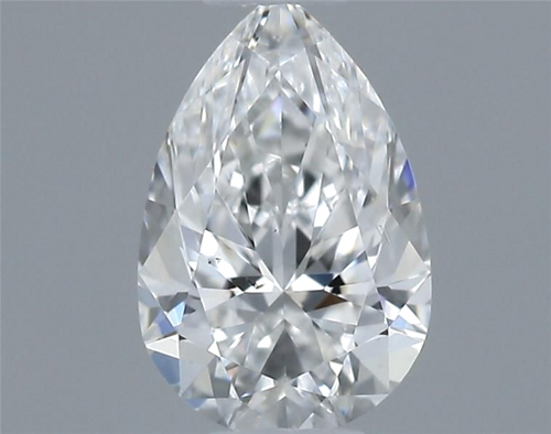 0.32 carat E-SI1 Natūralus Pear Deimantas (1)