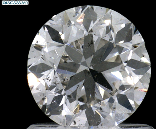 1.0 carat H-SI2 Very Good cut Natūralus Round Deimantas (1)
