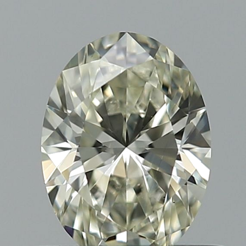 0.5 carat K-VS1 Natūralus Oval Deimantas (1)