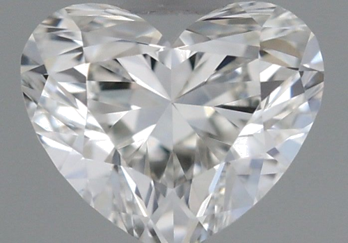 0.33 carat H-IF Natūralus Heart Deimantas (1)