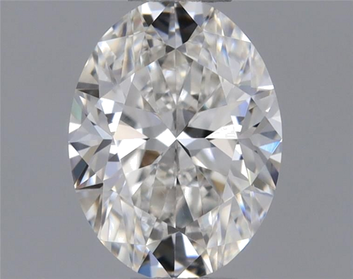 0.37 carat F-VVS2 Natūralus Oval Deimantas (1)