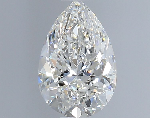 0.5 carat F-VS1 Natūralus Pear Deimantas (1)