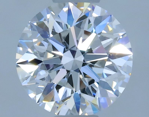 0.51 carat D-VVS2 Excellent cut Natūralus Round Deimantas (1)