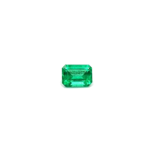 0.16 carat GREEN STEP cut Octagonal Smaragdas (1)