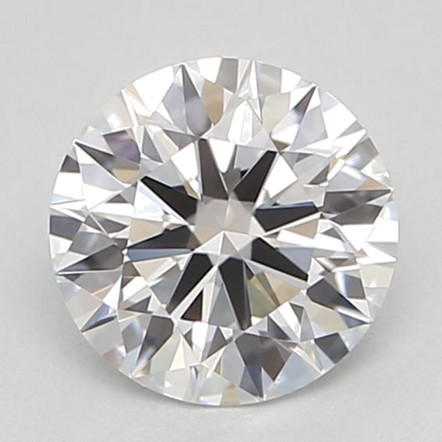 0.5 carat F-VVS1 Excellent cut Natūralus Round Deimantas (1)