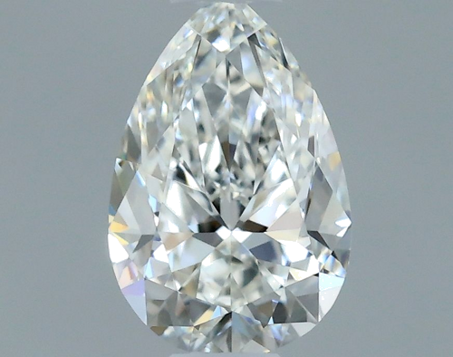 0.31 carat G-VVS2 Natūralus Pear Deimantas (1)