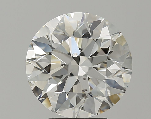 4.0 carat J-SI2 Excellent cut Natūralus Round Deimantas (1)