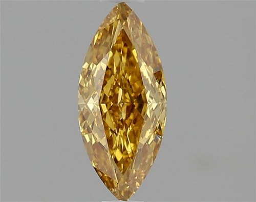 0.53 carat Fancy Deep Orangey Yellow-VS2 Natūralus Marquise Deimantas (1)