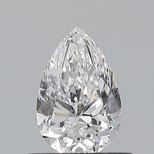 0.5 carat D-VS1 Natūralus Pear Deimantas (1)