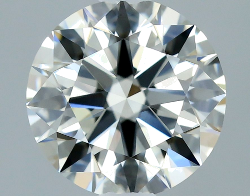 0.59 carat K-VVS1 Excellent cut Natūralus Round Deimantas (1)