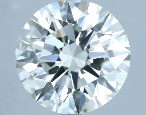 5.03 carat I-VS2 Excellent cut Natūralus Round Deimantas (1)