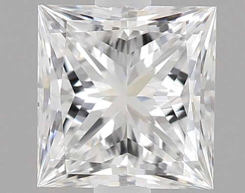 0.5 carat E-VS1 Natūralus Princess Deimantas (1)