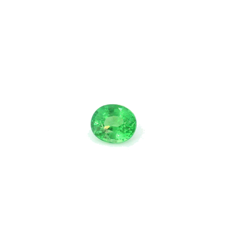 0.46 carat GREEN Oval Garnet (1)